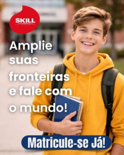 Na Skill Idiomas, você aprende de forma prática, dinâmica e eficiente!
São 8 idiomas, com metodologia moderna e professores qualificados para todas as idades e objetivos!

📍 Endereço: Rua Nóbrega, 194 – Icaraí
🗣 Idiomas: 8 opções para você escolher na modalidade presencial ou on-line 
💻 Sites:
👉 skillicarai.com.br
👉 skilledonline.com.br

🚀 Matrículas abertas!
Invista no seu futuro!