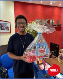 Parabéns ao ganhador da nossa ação de Ano Novo!
Agradecemos a todos que participaram! E fiquem ligados que a Skill tem sempre uma novidade para você! 😀😀😀