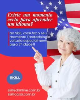 Nunca é tarde para aprender um novo idioma! Venha estudar com a gente! Matrículas abertas! 📚👩🏻‍🏫👩🏻‍🏫